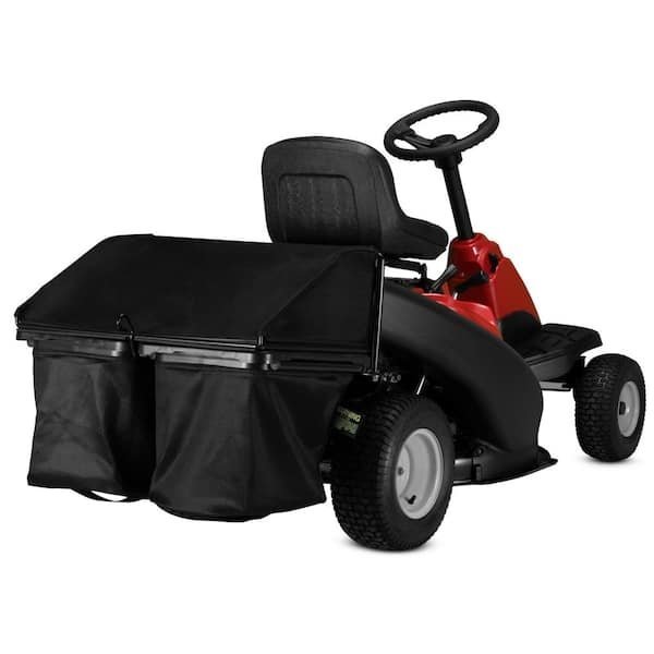 Pillowle Craftsman 30-inch twin bin grass bagger with dual compartments and sturdy construction for lawn grass collection.