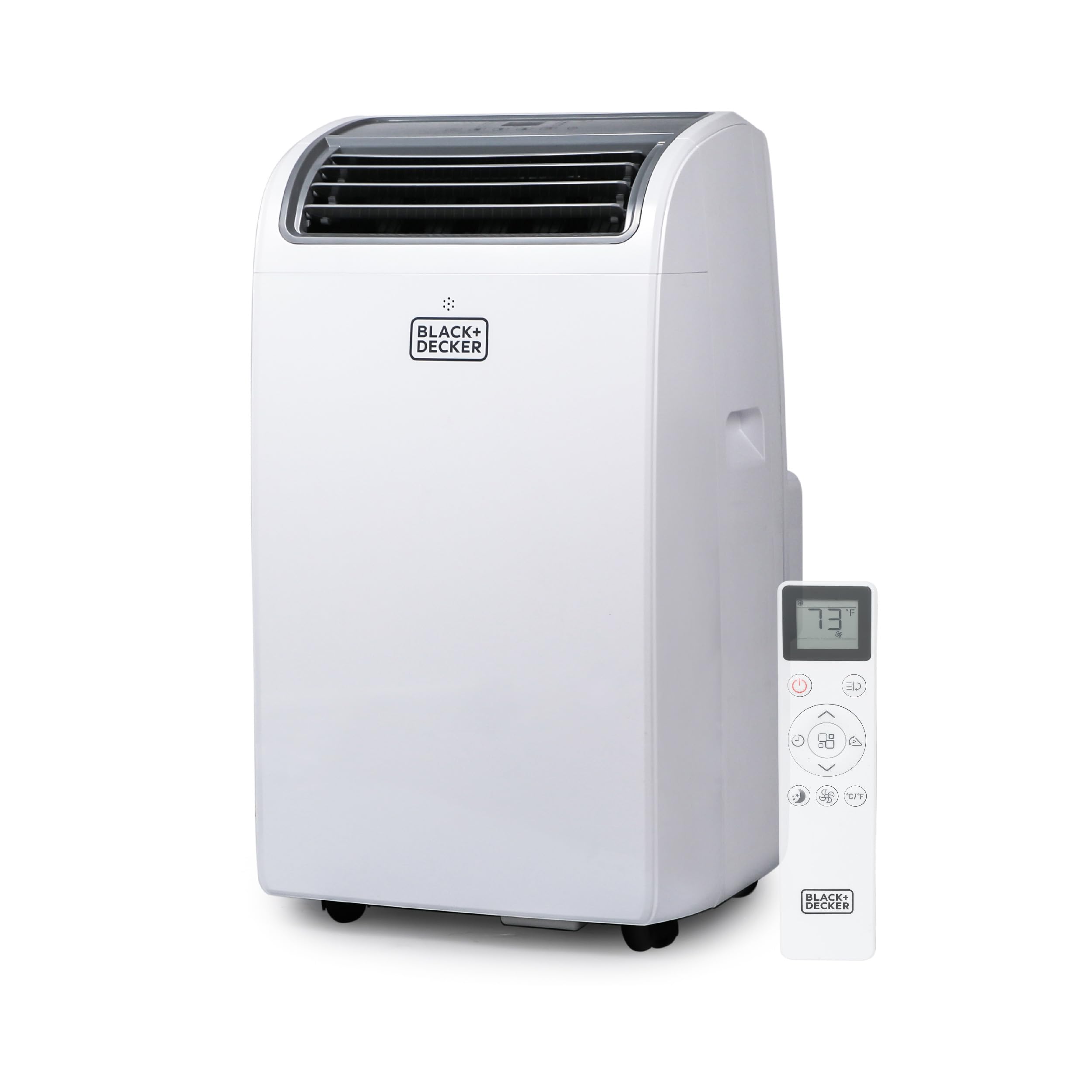 BLACK+DECKER Smart Portable Air Conditioner with Heat, 14,000 BTU, White
