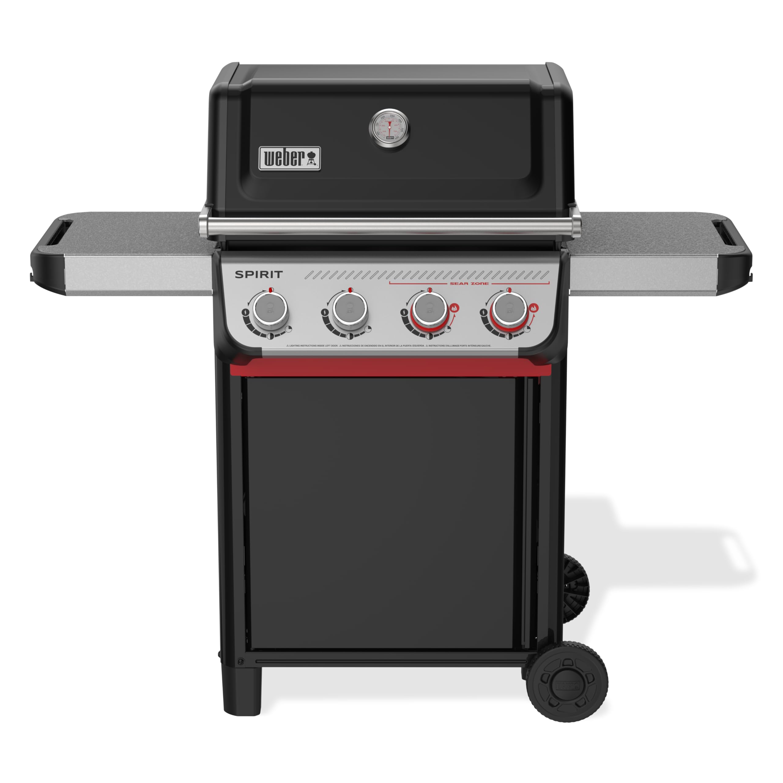 Weber Spirit E-425 Gas Grill for Outdoor Cooking, Propane Gas Grill, Black