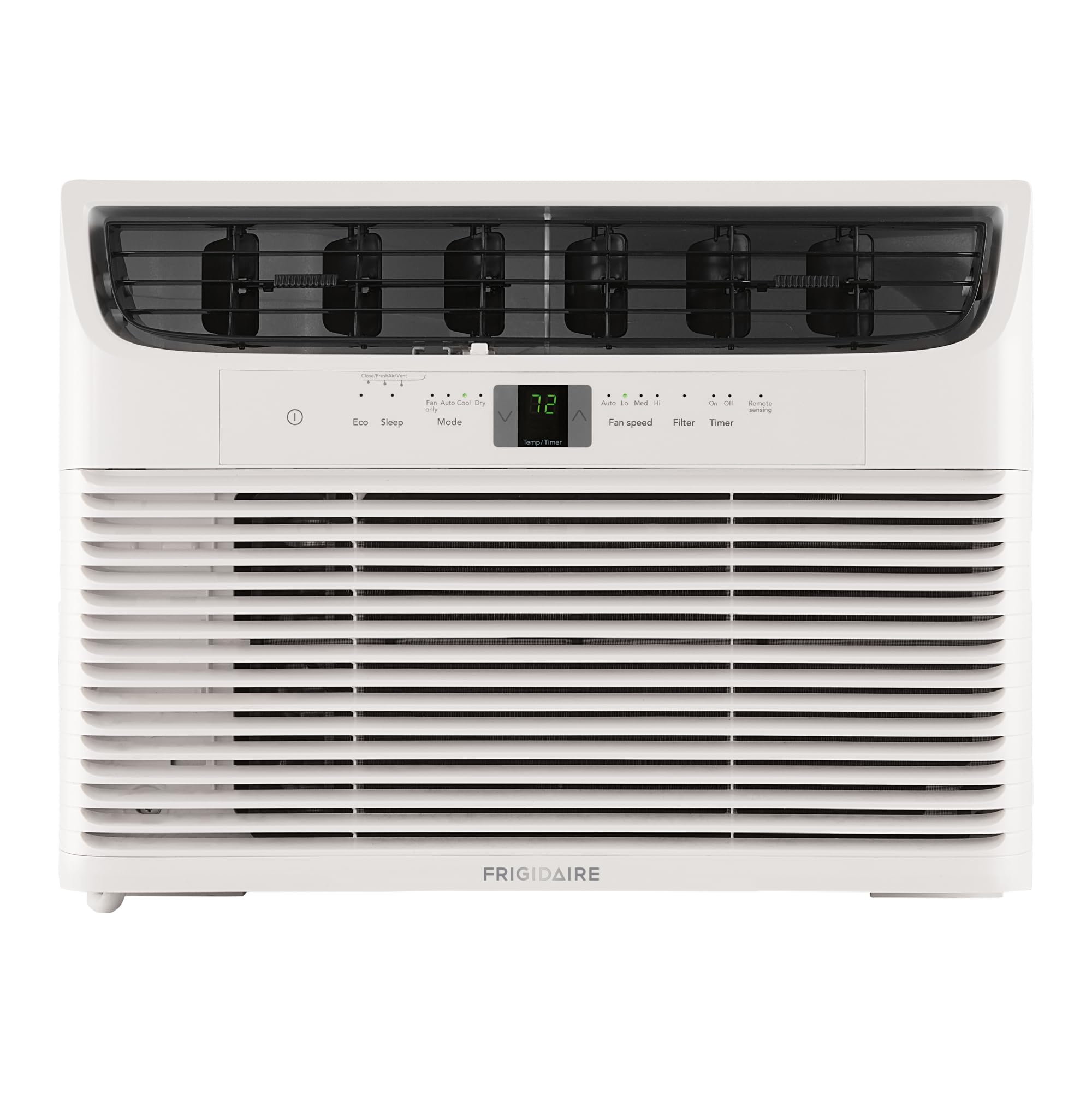 Pillowle 12,000 BTU window air conditioner with remote, quiet operation, eco mode, cooling up to 550 sq ft.