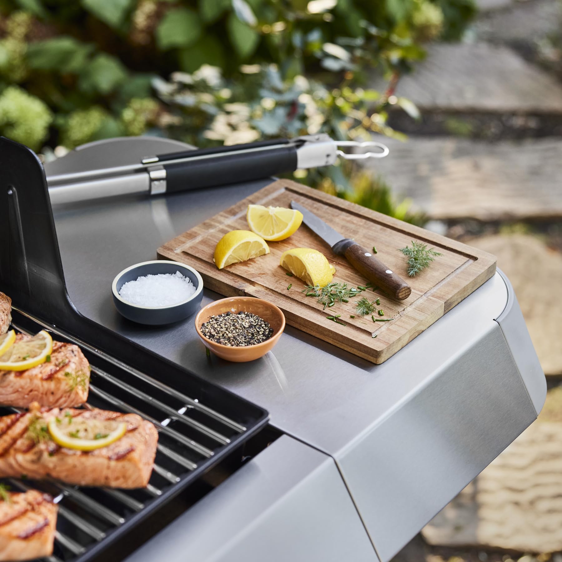 Weber Genesis S-315 Grill, Natural Gas Grill, Stainless Steel BBQ Grill