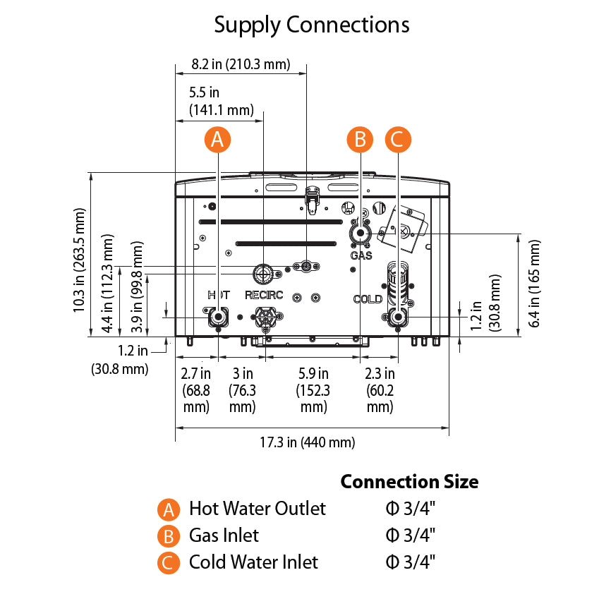 Pillowle NHW700-199AE non-condensing outdoor tankless water heater with 199,000 BTU, mounted outdoors with plumbing connections.