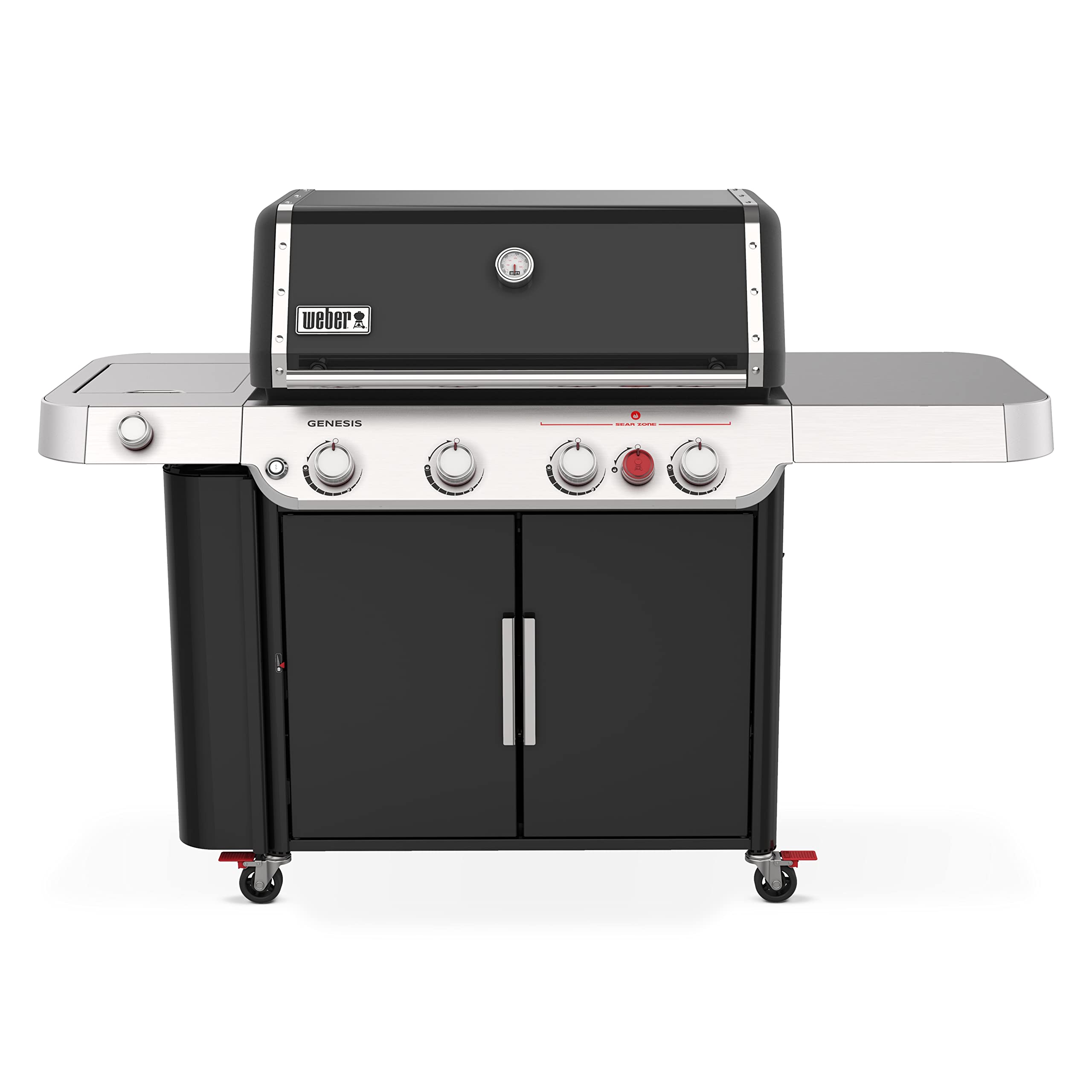 Weber Genesis E-435 Gas Grill for Outdoor Cooking, Propane Grill, Black
