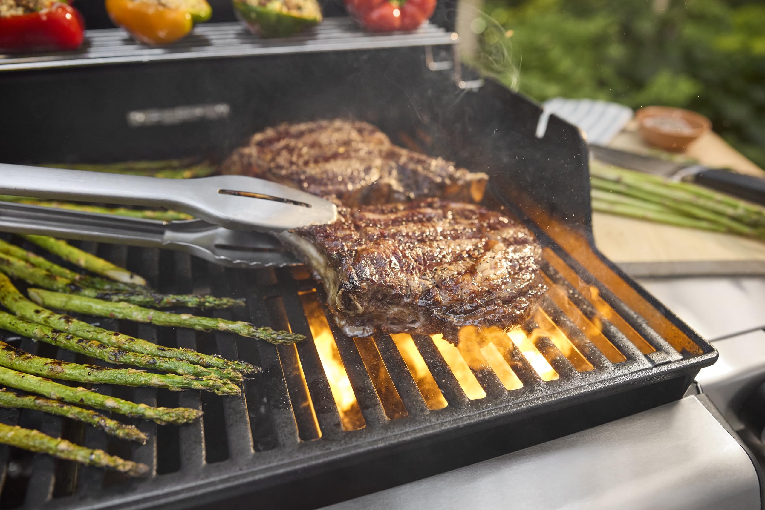 Weber Spirit E-325 Gas Grill for Outdoor Cooking, Natural Gas Grill, Black