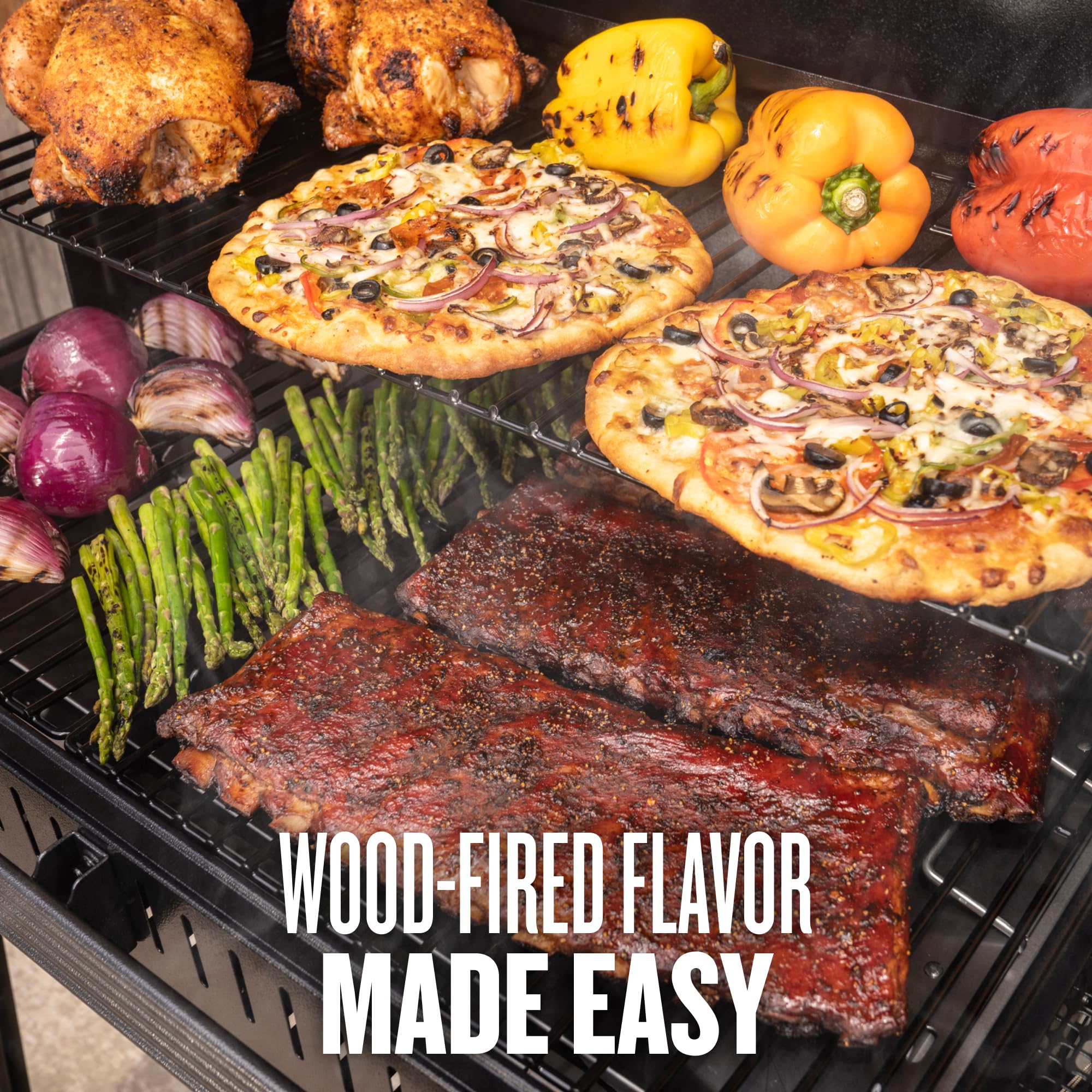 Traeger Woodridge Pro Wood Pellet Grill & Smoker, 970 Sq In, WiFi